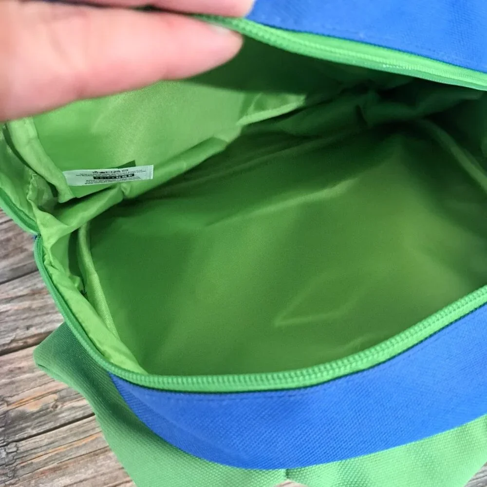 Skip hop Green and Blue Dinosaur backpack adjustable straps Kids